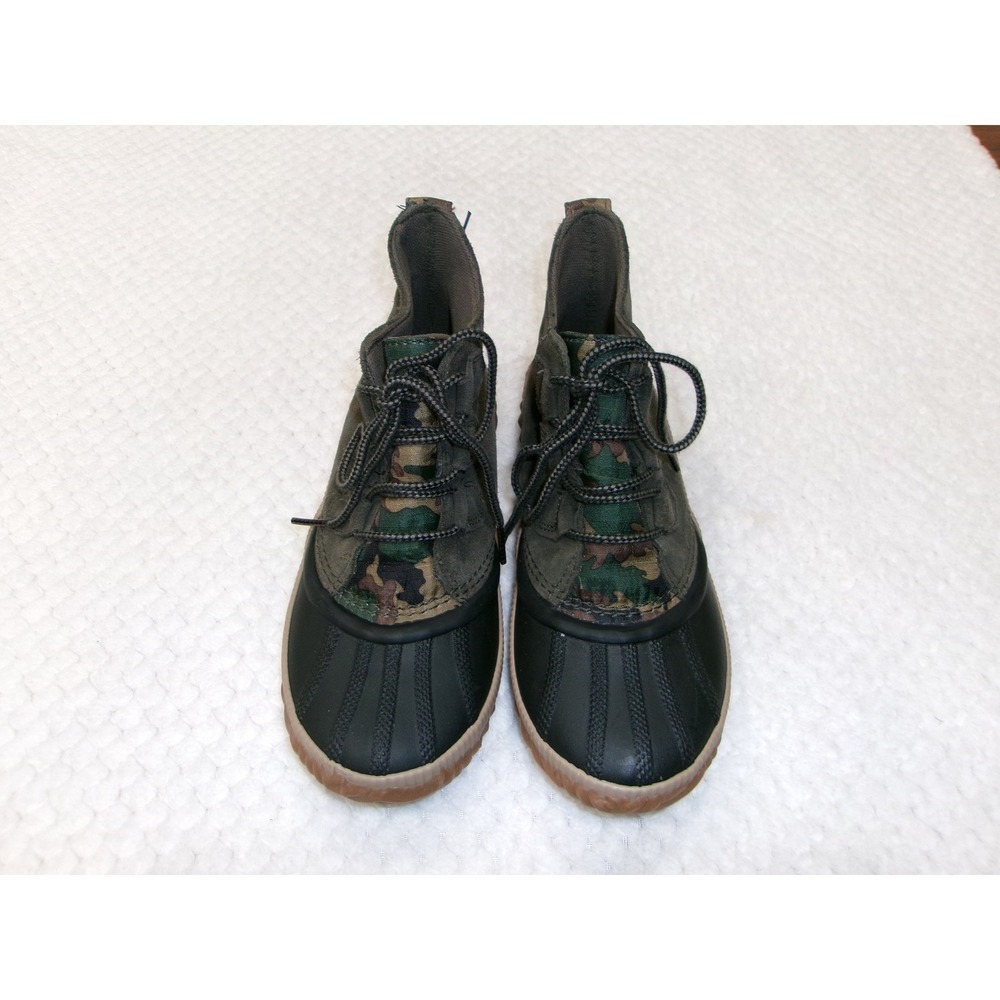 Sorel Womens 7 Out N About Plus Waterproof Boots Green Camo‎